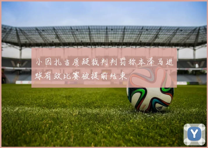 小因扎吉质疑裁判判罚称本泽马进球有效比赛被提前结束